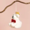 Afroart Felt Christmas Dog Hanging Decoration -Jellycat Christmas Store afroart felt christmas dog hanging decoration 4x3a8352 900x900 1