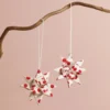 Afroart Set Of 2 White And Red Polka Dot Folded Star Hanging Decorations -Jellycat Christmas Store afroart set 2 white red polka dot folded star hanging decorations 4x3a8561 900x900 1