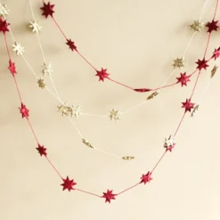 Afroart Natural Stars On A String Garland -Jellycat Christmas Store afroart stars string garland 0v8a7780 900x900 1