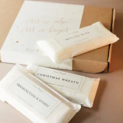 All Is Calm, All Is Bright Christmas Wax Melt Letterbox Gift