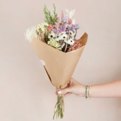 Pastel Market Style Dried Flower Bouquet
