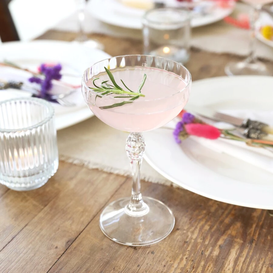 Art Deco Coupe Glass 3 Art Deco Coupe Glass