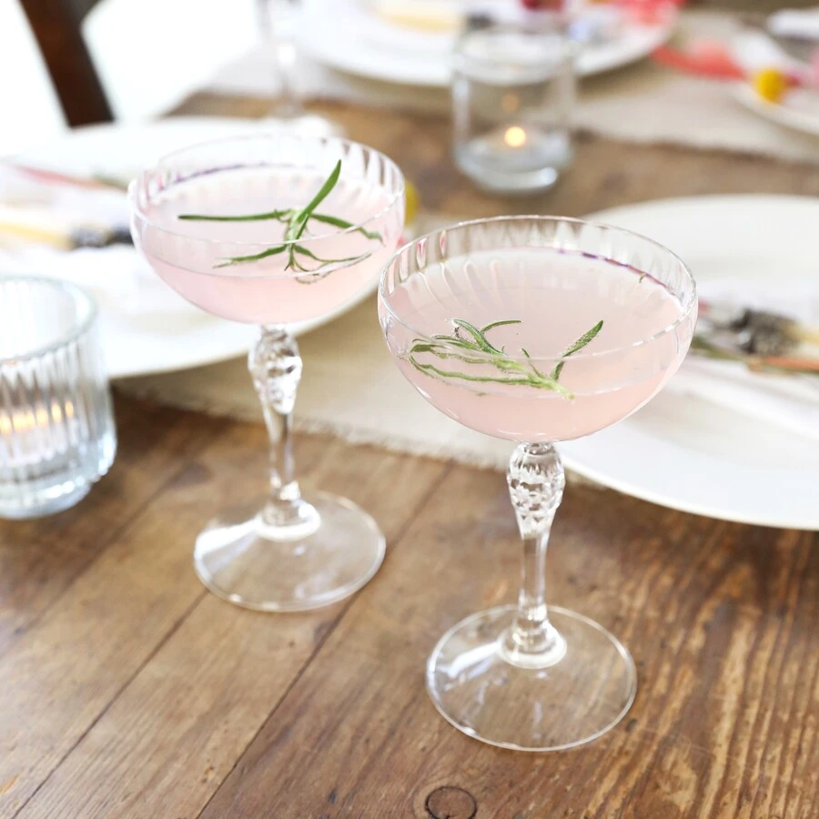 Art Deco Coupe Glass 5 Art Deco Coupe Glass - Image 3