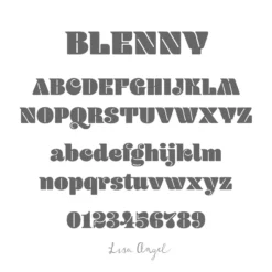 Personalised 100ml You're The Best Gin 11 Personalised 100ml You're The Best Gin -Jellycat Christmas Store blenny font collage 900x900 1