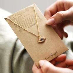 Blue Crystal Eye Pendant Necklace In Gold 9 Blue Crystal Eye Pendant Necklace In Gold -Jellycat Christmas Store blue crystal eye pendant necklace gold 4x3a2311 900x900 1