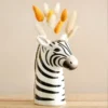 Ceramic Zebra Head Vase, H17cm 2 Ceramic Zebra Head Vase, H17cm -Jellycat Christmas Store ceramic zebra head vase0v8a9873copy 900x900 1