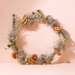 Gingerbread Christmas Dried Flower Wreath Making Kit -Jellycat Christmas Store christmas gingerbread wreath kit 4x3a0511 copy 900x900 1