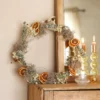 Gingerbread Christmas Dried Flower Wreath Making Kit