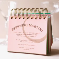 Cocktail Recipe Desktop Flip Chart -Jellycat Christmas Store cocktail recipe flip chart 4x3a0767 900x900 1