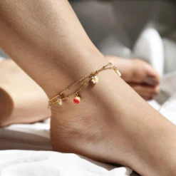 Beaded Daisy Satellite Chain Anklet In Gold 9 Beaded Daisy Satellite Chain Anklet In Gold -Jellycat Christmas Store daisy beaded satellite chain anklet gold 4x3a1895 900x900 1