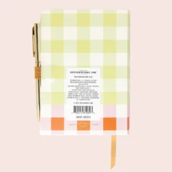 Designworks Ink Gingham Gratitude Journal -Jellycat Christmas Store designworks ink gingham gratitude journal 2 900x900 1
