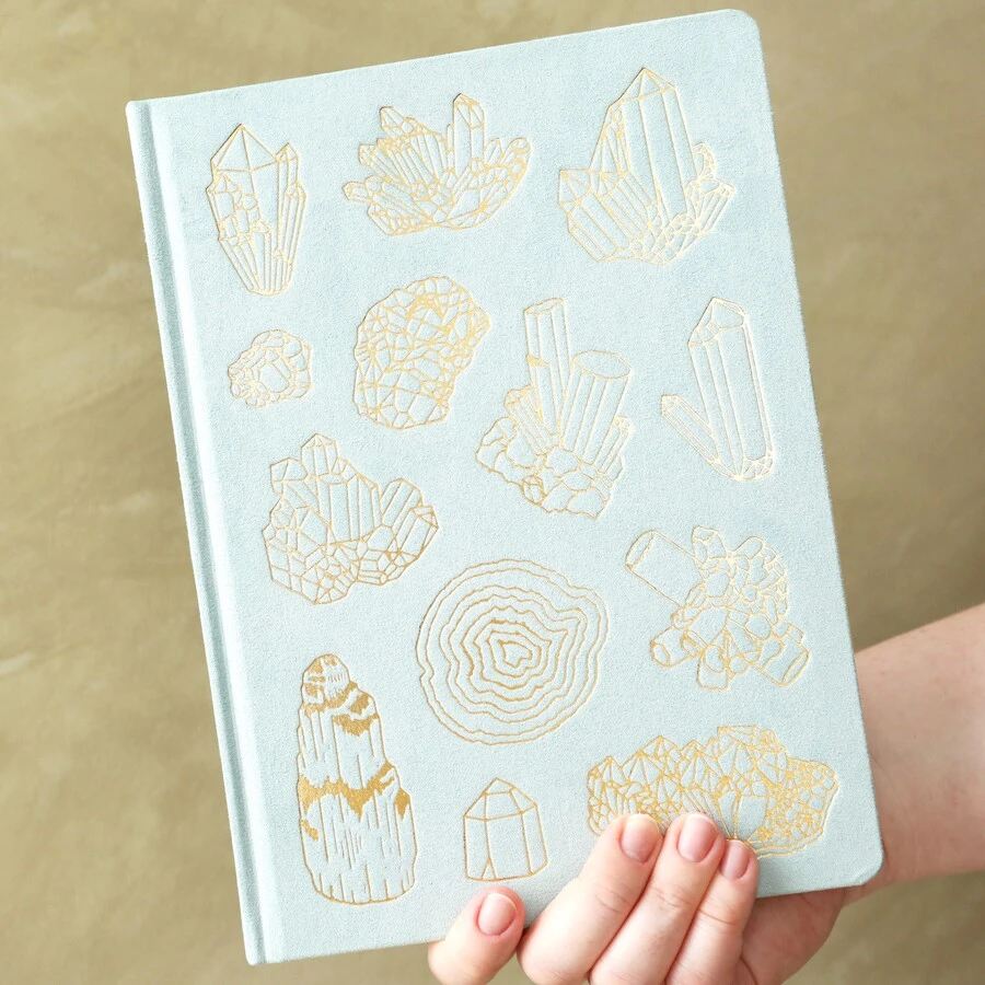 Designworks Ink Vegan Suede Mineralogy Jumbo Journal 3 Designworks Ink Vegan Suede Mineralogy Jumbo Journal