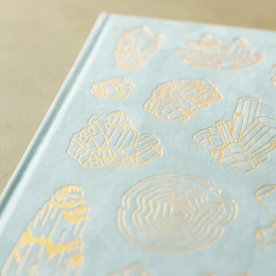 Designworks Ink Vegan Suede Mineralogy Jumbo Journal 8 Designworks Ink Vegan Suede Mineralogy Jumbo Journal - Image 6