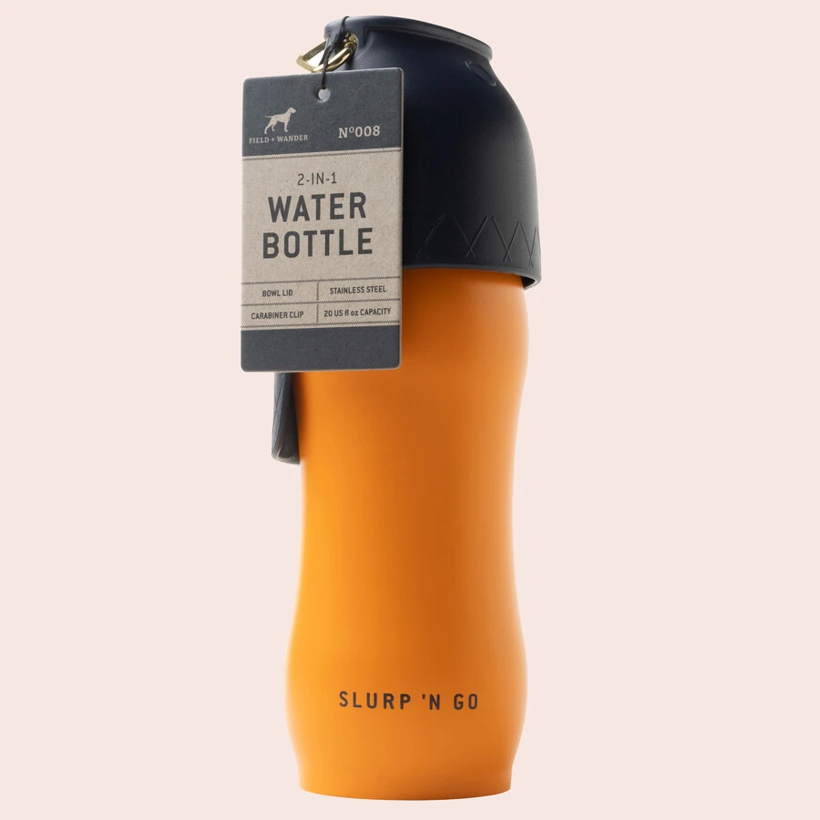 Gentlemen's Hardware Two In One Water Bottle For Dogs 3 Gentlemen's Hardware Two In One Water Bottle For Dogs