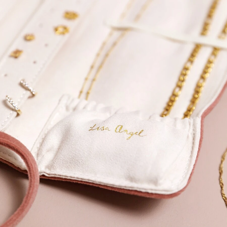 Dusky Pink Velvet Jewellery Roll 8 Dusky Pink Velvet Jewellery Roll - Image 6