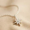 Estella Bartlett North Star Pendant Necklace In Silver 2 Estella Bartlett North Star Pendant Necklace In Silver -Jellycat Christmas Store estella bartlett north star pendant necklace silver 0v8a8374 900x900 1