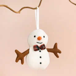 Jellycat Plush Festive Folly Snowman Decoration