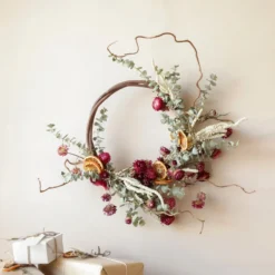 Fruitcake Dried Flower Wreath -Jellycat Christmas Store fruitcake dried flower wreath 443a3313 900x900 1
