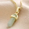 Green Aventurine Crystal Point Pendant Necklace In Gold 2 Green Aventurine Crystal Point Pendant Necklace In Gold -Jellycat Christmas Store green aventurine crystal point pendant necklace gold 4x3a0430 900x900 1