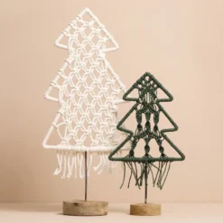 White Woven Rope Tree Ornament 12 White Woven Rope Tree Ornament -Jellycat Christmas Store green woven rope tree ornament 4x3a4537 900x900 1