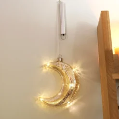 Hanging Crackled Silver Glass LED Moon Light 7 Hanging Crackled Silver Glass LED Moon Light -Jellycat Christmas Store hanging crackled silver glass led moon light 0v8a1077 900x900 1