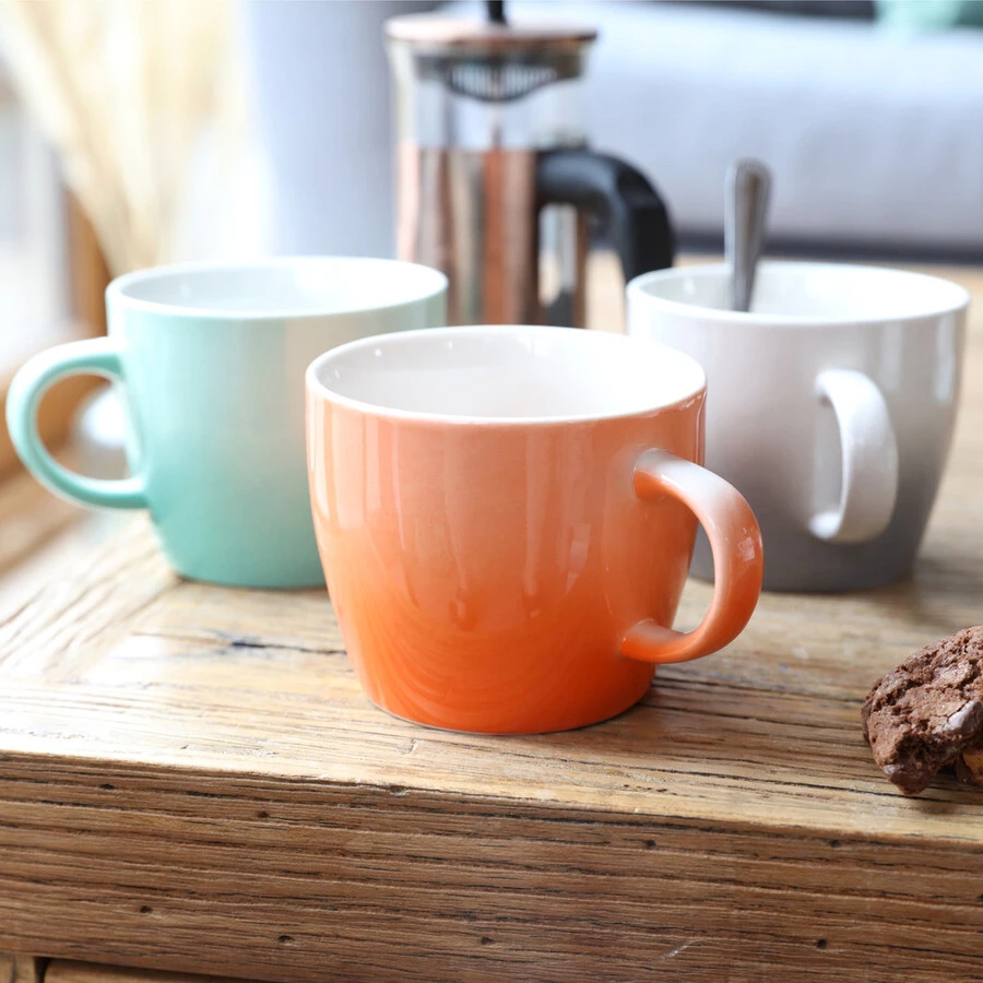 House Of Disaster Turquoise Ombre Origami Dinosaur Mug 6 House Of Disaster Turquoise Ombre Origami Dinosaur Mug - Image 4