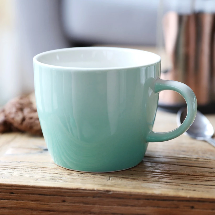 House Of Disaster Turquoise Ombre Origami Dinosaur Mug 4 House Of Disaster Turquoise Ombre Origami Dinosaur Mug - Image 2