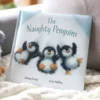 Jellycat 'The Naughty Penguins' Book