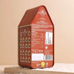 Kopernik Polish Chocolate Covered Gingerbread Tin -Jellycat Christmas Store kopernik granary tin chocolate gingerbread 4x3a1798 copy 900x900 1