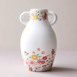 Ceramic Wonderful Mum Floral Vase, H15.5cm 10 Ceramic Wonderful Mum Floral Vase, H15.5cm -Jellycat Christmas Store large ceramic wonderful mum floral vase 4x3a1660 900x900 1