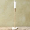 Large Gold Candlestick Holder With Glazed Base -Jellycat Christmas Store large gold candlestick holder glazed base 0v8a2420 900x900 1