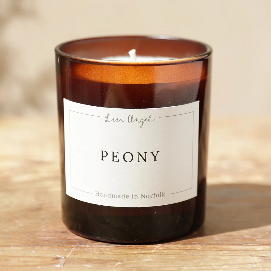 Lisa Angel Peony Scented Soy Candle 3 Lisa Angel Peony Scented Soy Candle