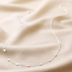 Long Starry Necklace In Silver -Jellycat Christmas Store long starry necklace silver 4x3a8369 900x900 1