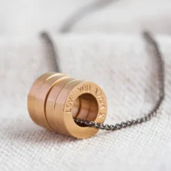 Men's Personalised Mixed Metal 'Family' Bead Necklace 17 Men's Personalised Mixed Metal 'Family' Bead Necklace -Jellycat Christmas Store mens personalised mixed metal disc bead necklace o21a6104 900x900 1