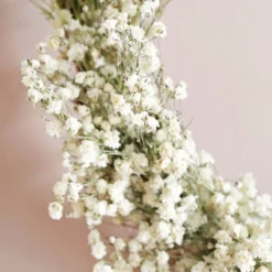 Personalised Natural Gypsophila Dried Flower Wreath -Jellycat Christmas Store natural gypsophila dried flower wreath 4x3a4144 900x900 1