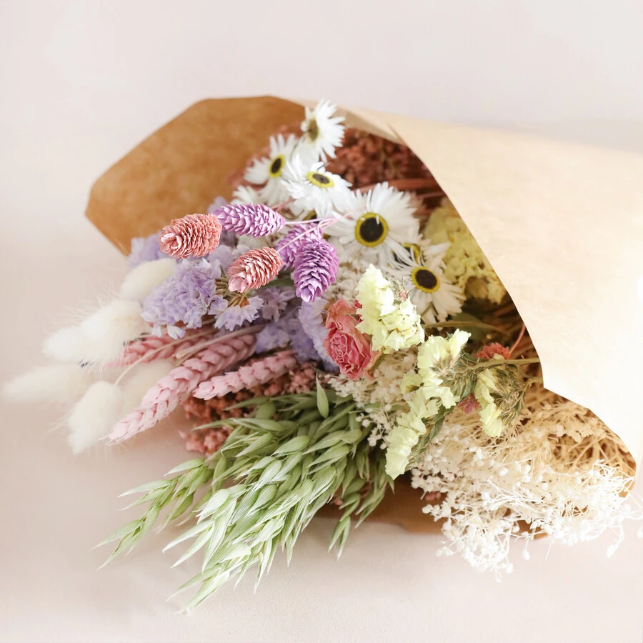 Pastel Market Style Dried Flower Bouquet 6 Pastel Market Style Dried Flower Bouquet - Image 4