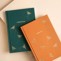 Jellycat Christmas Store 20 Personalised Bee Fabric Notebook