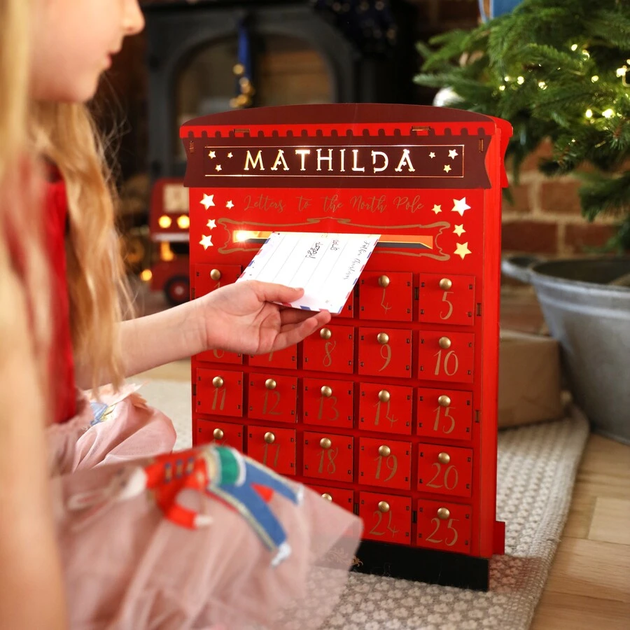 Personalised Fill Your Own Postbox Advent Calendar 5 Personalised Fill Your Own Postbox Advent Calendar - Image 3