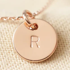 Personalised Disc Charm Initial Necklace 15 Personalised Disc Charm Initial Necklace -Jellycat Christmas Store personalised initial disc charm necklace 443a9436copy 900x900 1