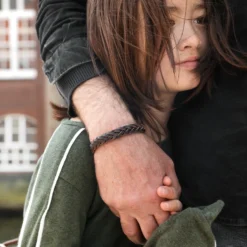 Men's Personalised Thick Woven Leather Bracelet 14 Men's Personalised Thick Woven Leather Bracelet -Jellycat Christmas Store personalised mens thick brown woven leather bracelet 443a1642 900x900 1