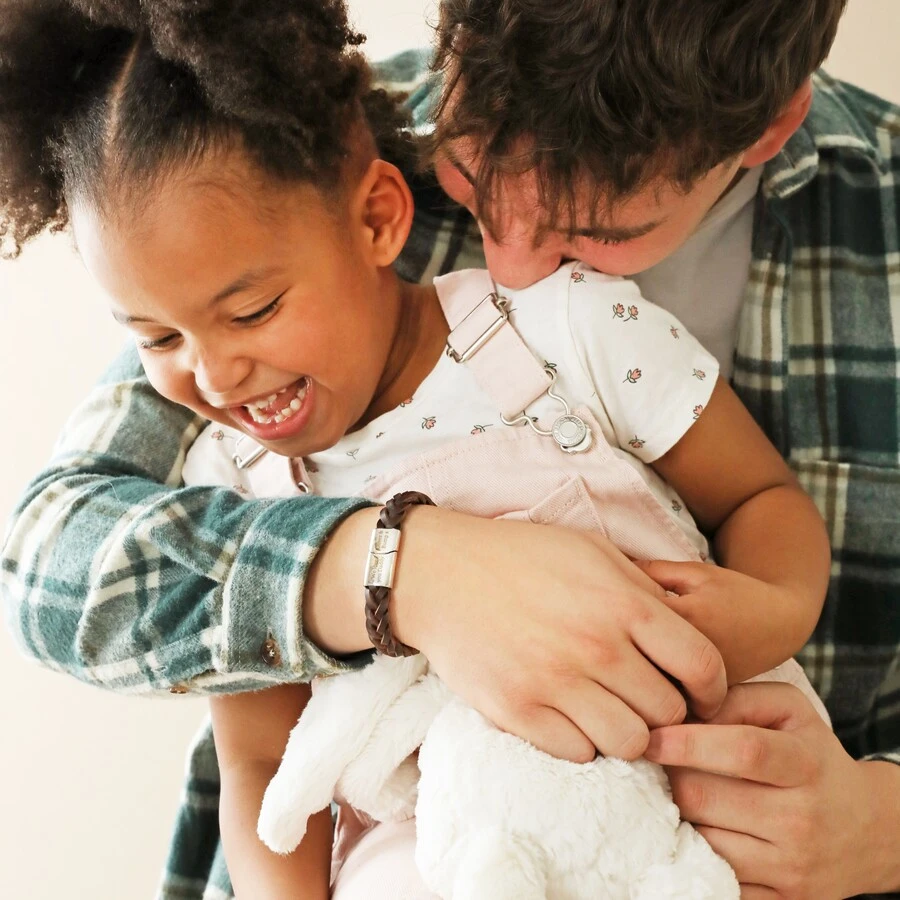 Men's Personalised Thick Woven Leather Bracelet 4 Men's Personalised Thick Woven Leather Bracelet - Image 2