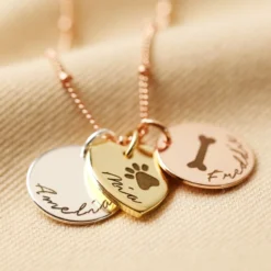 Personalised Mixed Metal Heart And Disc Charm 'Family' Necklace 11 Personalised Mixed Metal Heart And Disc Charm 'Family' Necklace -Jellycat Christmas Store personalised mixed metal heart and disc charm necklace o21a9201 900x900 1