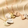 Personalised Mixed Metal Heart And Disc Charm 'Family' Necklace 2 Personalised Mixed Metal Heart And Disc Charm 'Family' Necklace -Jellycat Christmas Store personalised mixed metal heart and disc charm necklace o21a9209 900x900 1