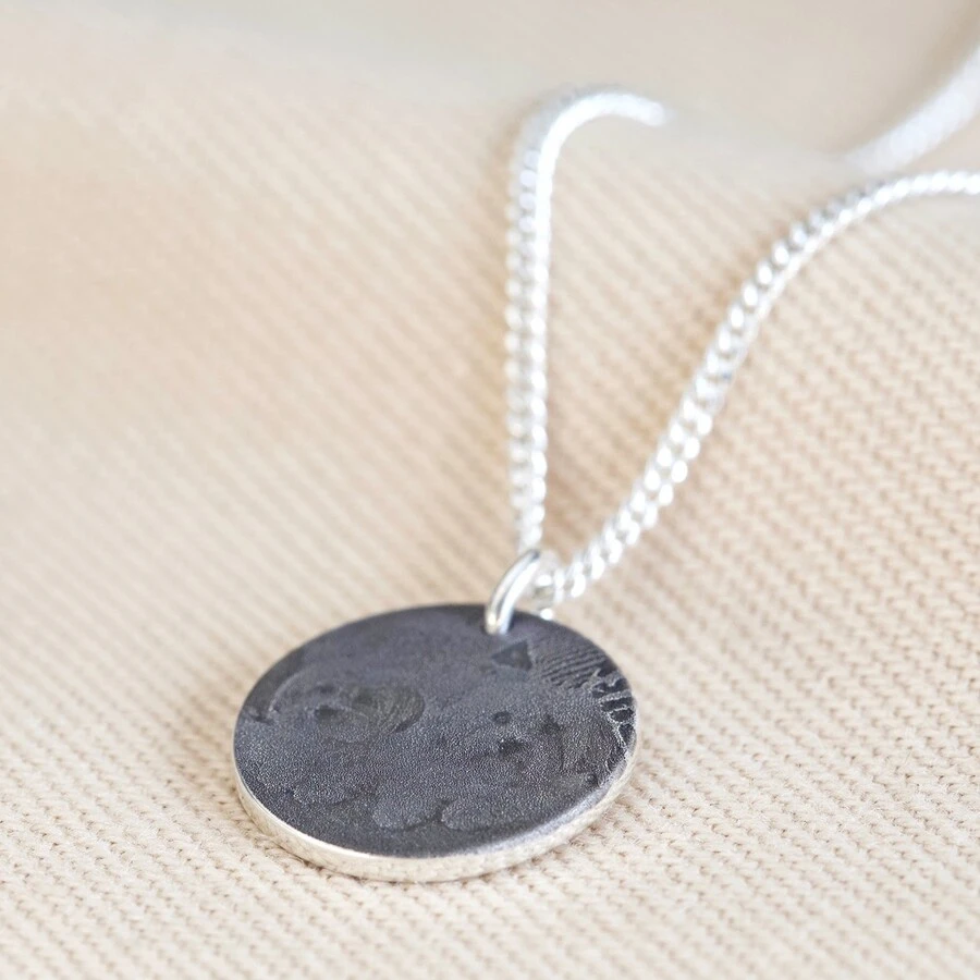Personalised Pet Photo Sterling Silver Disc Necklace 8 Personalised Pet Photo Sterling Silver Disc Necklace - Image 6