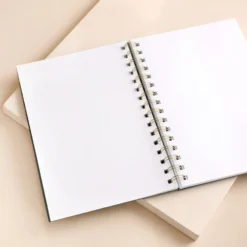 Personalised Initials Teal Floral Notebook -Jellycat Christmas Store personalised teal floral notebook 0v8a2917 900x900 1