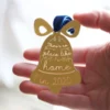 Personalised 'No Place Like Home' Acrylic Bell Hanging Decoration -Jellycat Christmas Store personalised theres no place like home acrylic bell bauble o21a1592 900x900 1