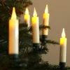 Set Of 10 Small Cream LED Wick Candles 1 Set Of 10 Small Cream LED Wick Candles -Jellycat Christmas Store set 10 cream small led wick candles 4x3a2481 900x900 1