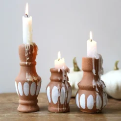 Set Of 3 Terracotta Candlestick Holders 17 Set Of 3 Terracotta Candlestick Holders -Jellycat Christmas Store set of 3 terracotta candlestick holders 0v8a7761 900x900 1