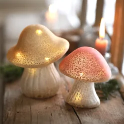Medium Neutral Glass Mushroom Light 11 Medium Neutral Glass Mushroom Light -Jellycat Christmas Store small pink glass mushroom light 4x3a3336 copy 900x900 1
