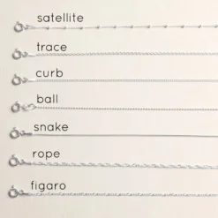 Personalised Sterling Silver Interlocking Circles Necklace -Jellycat Christmas Store sterling silver chains 4x3a8688 900x900 3